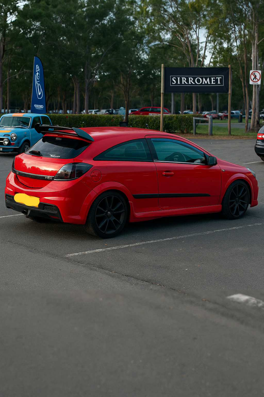 Red Vauxhall Astra VXR - CK Tuning